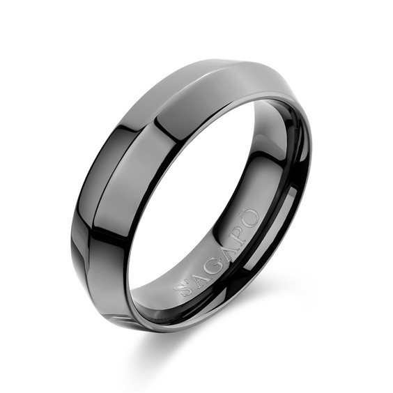 Anello Sagapo Uomo in Acciaio SBD32A - SBD32A